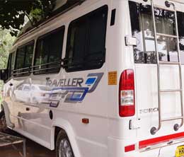 12 seater deluxe tempo traveller hire - ranthambore rajasthan