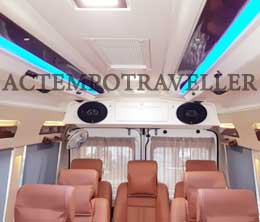 11 seater deluxe 1x1 tempo traveller - delhi jodhpur rajasthan tour package