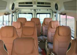 12 seater luxury tempo booking