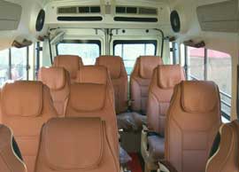 9 seater tempo traveller rental delhi