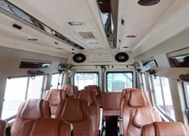 16 seater rent tempo traveller 