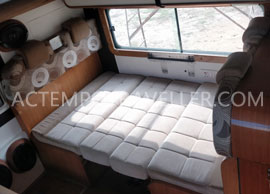12 seater luxury caravan imported mini van with toilet washroom rental in delhi