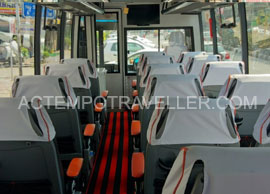 21 seater marcopolo luxury mini coach hire in india