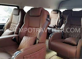 5 seater toyota commuter grand hiace imported mini van hire in delhi