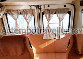 16 seater 2x1 tempo traveller hire in delhi - ATT